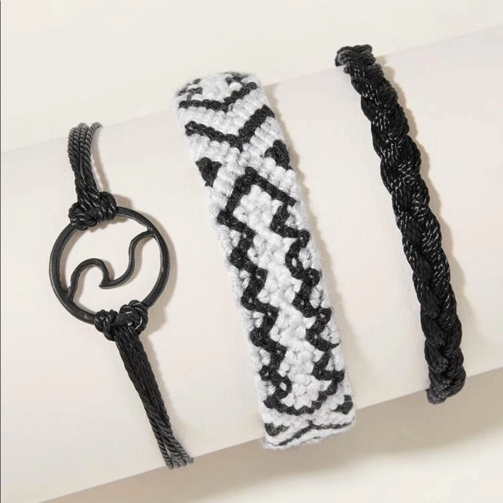 3 Pc. Wave Bracelet Set - Picture 2 of 4